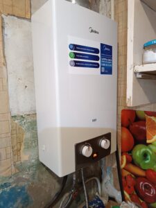 Газовая колонка midea